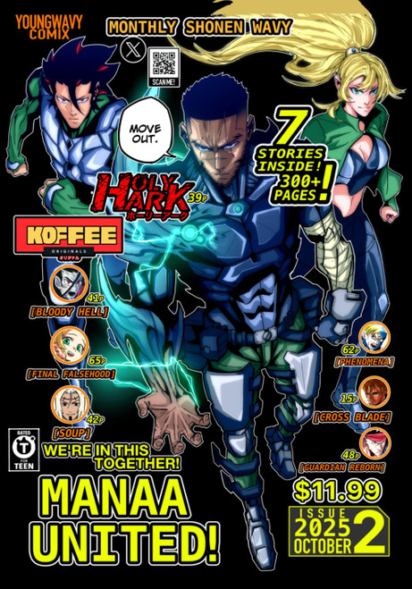 American Manga Magazine: Monthly Shonen Wavy [ Issue 2]