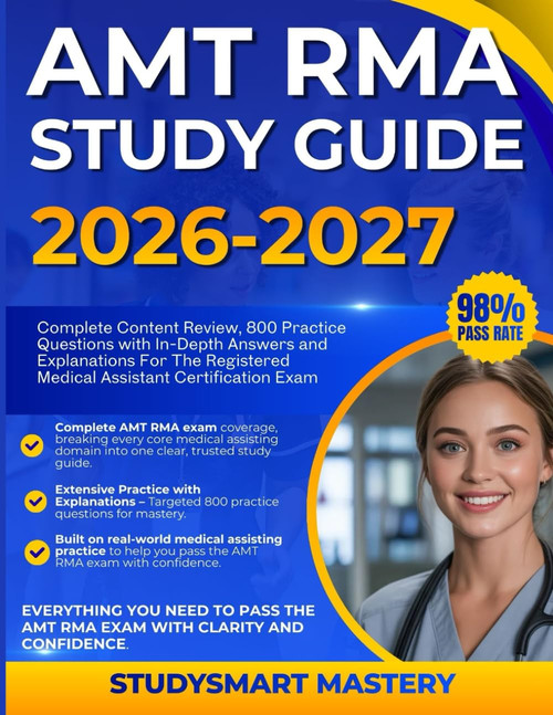 AMT RMA STUDY GUIDE 2026–2027: Complete Content Review