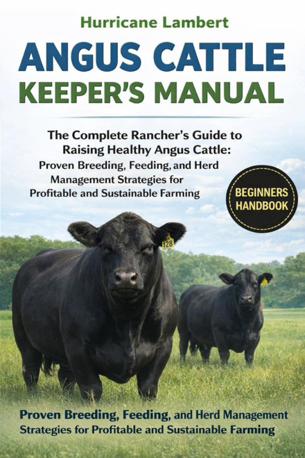 ANGUS CATTLE KEEPER'S MANUAL: The Complete Rancher's Guide to Raising