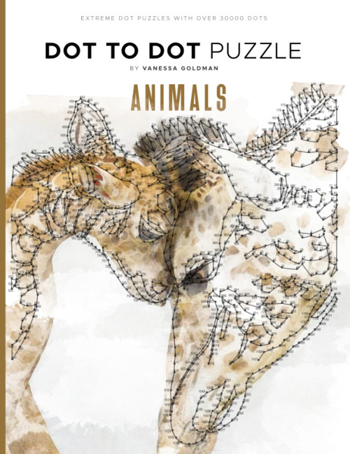 Animals - Dot to Dot Puzzle (Extreme Dot Puzzles with over 30000 dots)