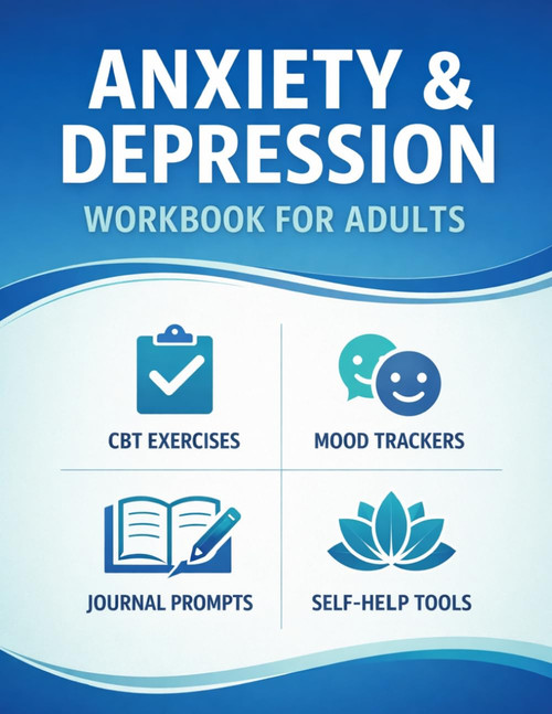 Anxiety & Depression Workbook for Adults: Guided Exercises
