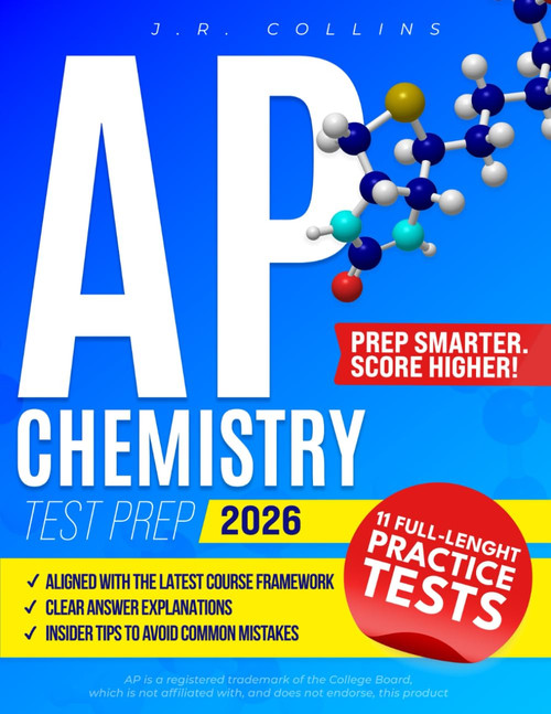 AP Chemistry Test Prep: Master Every Topic