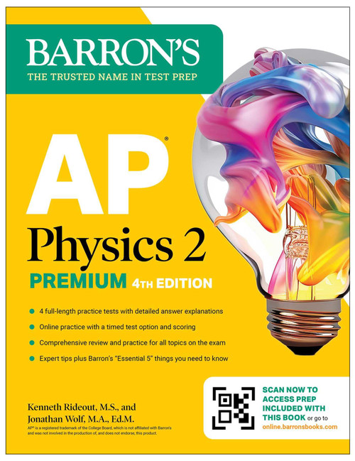 AP Physics 2 Premium: Prep Book with 4 Practice Tests + Comprehensive
