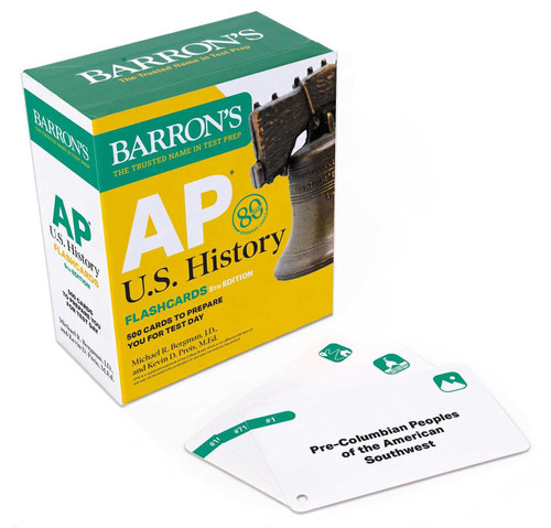 AP U.S. History Flashcards: Up-to-Date Review + Sorting Ring for Custom