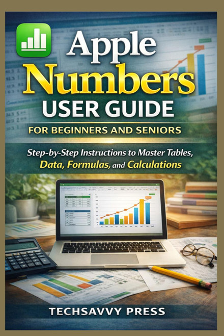 Apple Numbers User Guide for Beginners and Seniors