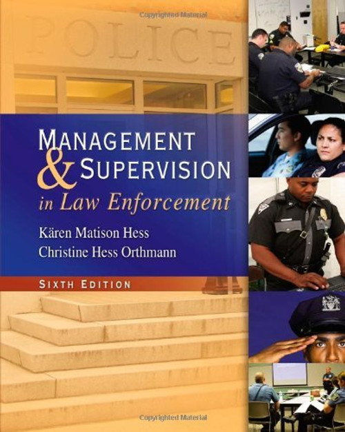 Management And Supervision In Law Enforcement