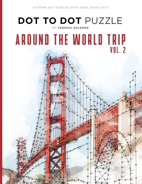 Around the World Trip Vol. 2 - Dot to Dot Puzzle