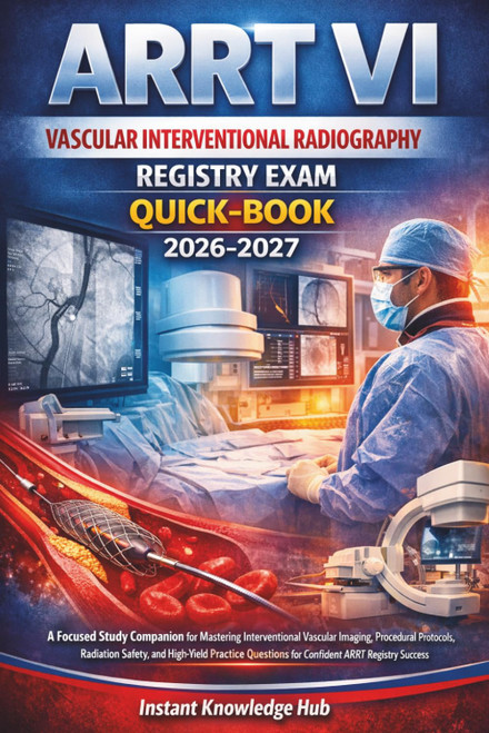 Arrt VI Vascular Interventional Radiography Registry Exam Quick-Book