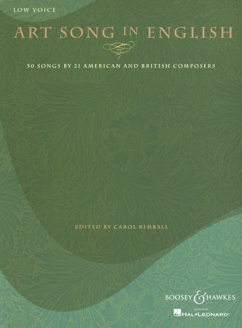 Art Song in English - 50 Songs by 21 American and British Composers