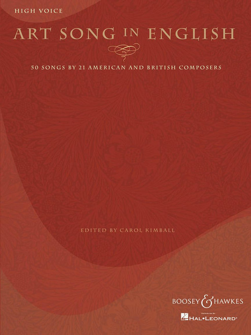 Art Song in English – 50 Songs by 21 American and British Composers