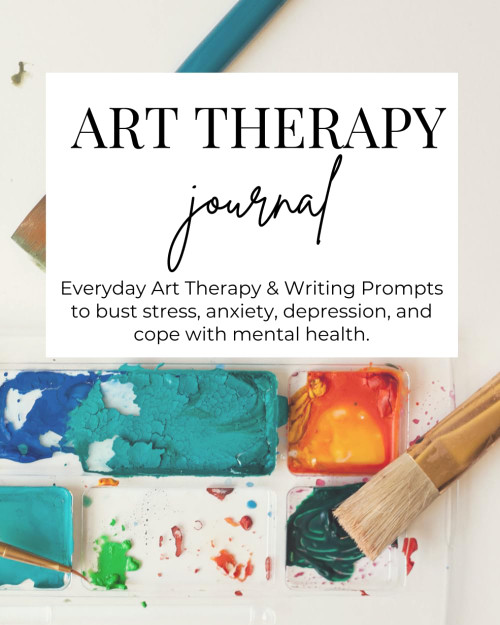 Art Therapy Journal for Adults: Inspiring Creative Prompts for Addressing