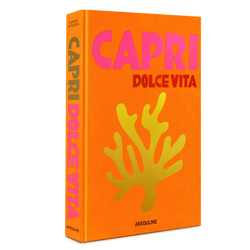 Assouline Women's Capri Dolce Vita Book, Orange, One Size