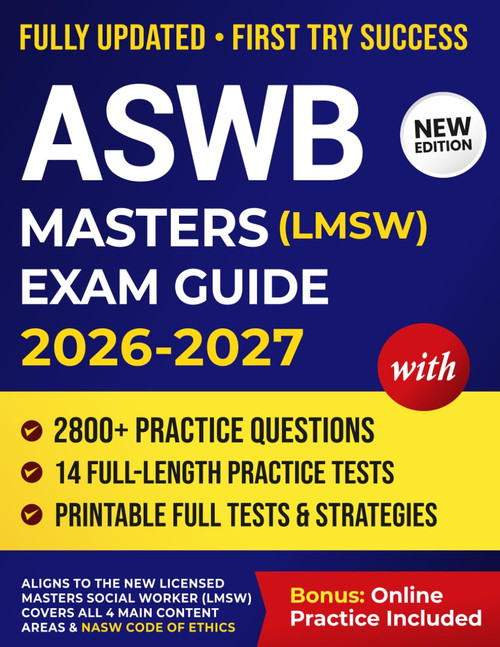 ASWB Masters Exam Guide 2026-2027: Master Social Work Licensing