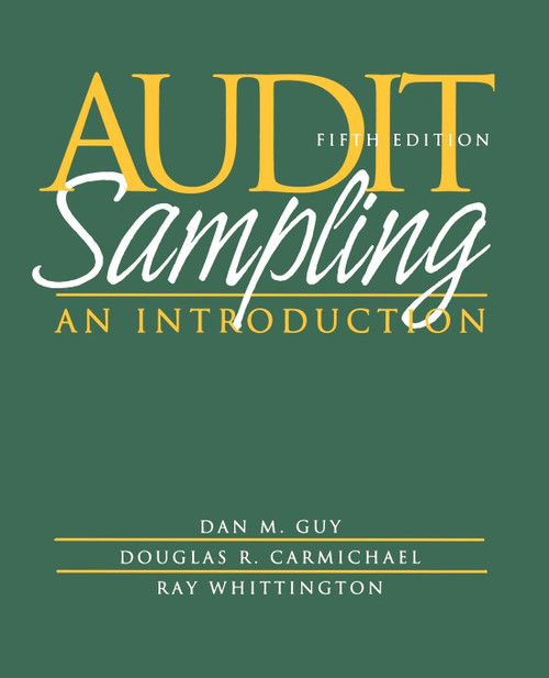 Audit Sampling: An Introduction to Statistical Sampling in Auditing