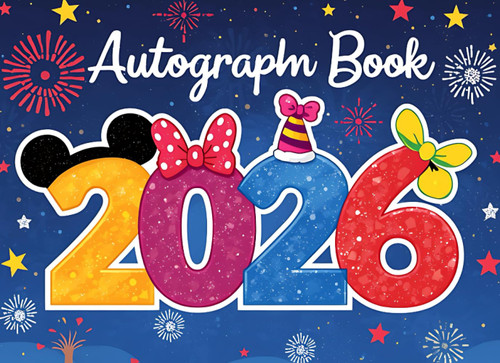 Autograph Book 2026: Collecting Signatures and Photos with Favorite
