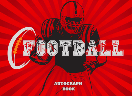 Autograph Book: Football Autograph book
