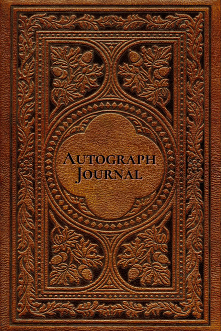 Autograph Journal for Adults: Elegant Softcover Book for Signatures