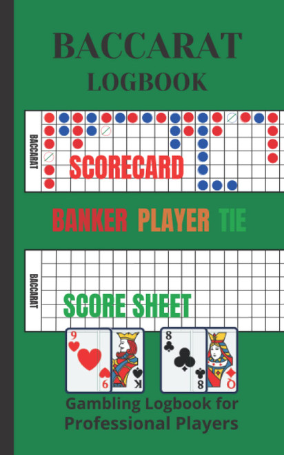 BACCARAT LOGBOOK FOR PROFESSIONAL PLAYERS