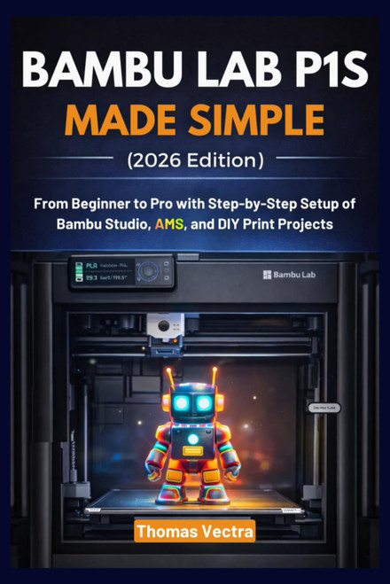 Bambu Lab P1S Made Simple (2026 Edition) From Beginner to Pro with