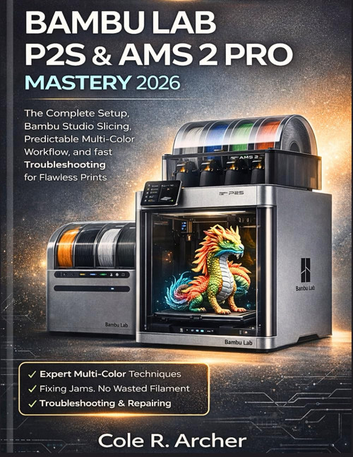 BAMBU LAB P2S & AMS 2 PRO MASTERY 2026: The Complete Setup