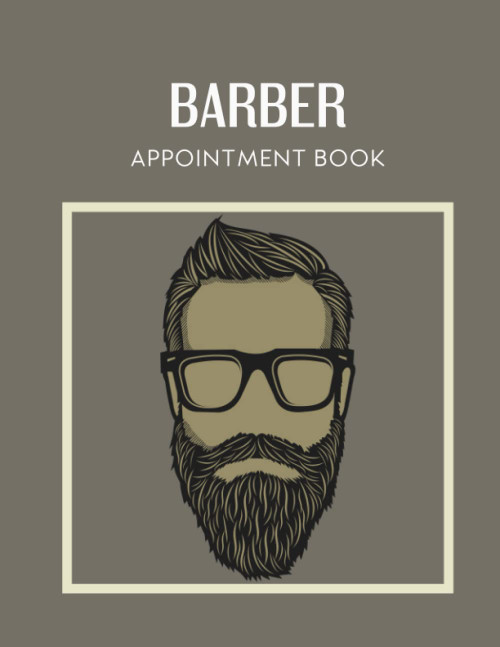 Barber Appointment Book: Undated Schedule Organizer Notebook for Barber
