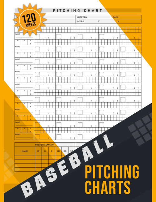Baseball Pitching Charts: Perfect for Tracking and Analyzing Pitching