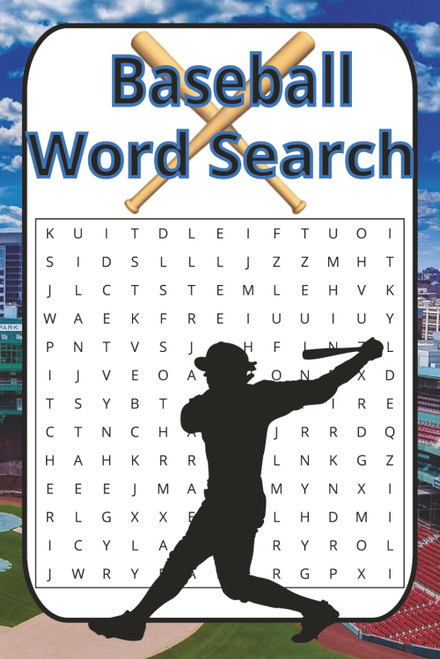 Baseball Word Search Puzzle Book