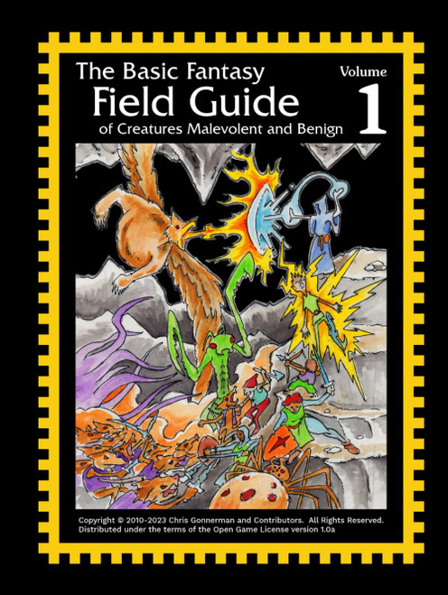 Basic Fantasy Field Guide, Volume 1