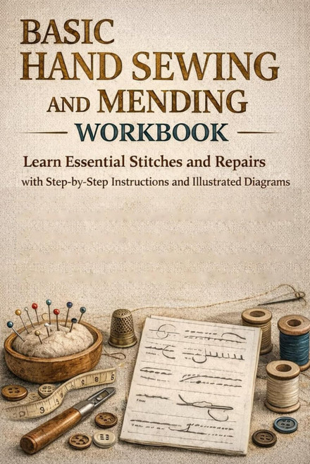 Basic Hand Sewing and Mending Workbook