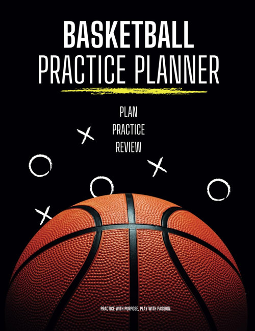 Basketball Practice Planner Notebook