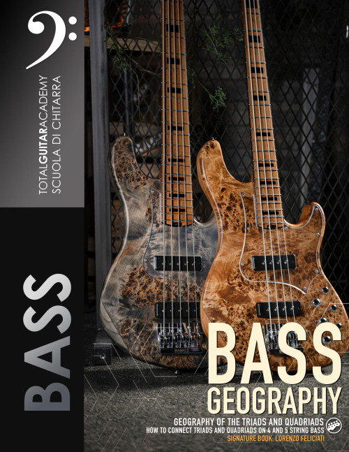 Bass Geography: Geography of the Triads and Quadriads. How to connect