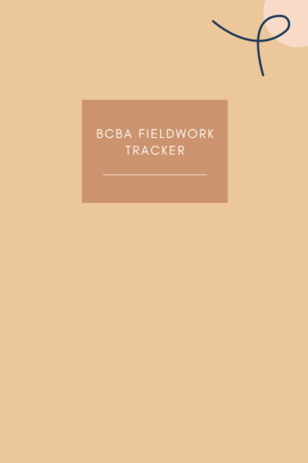 BCBA Fieldwork Hours Tracker and Supervision Log: Minimal
