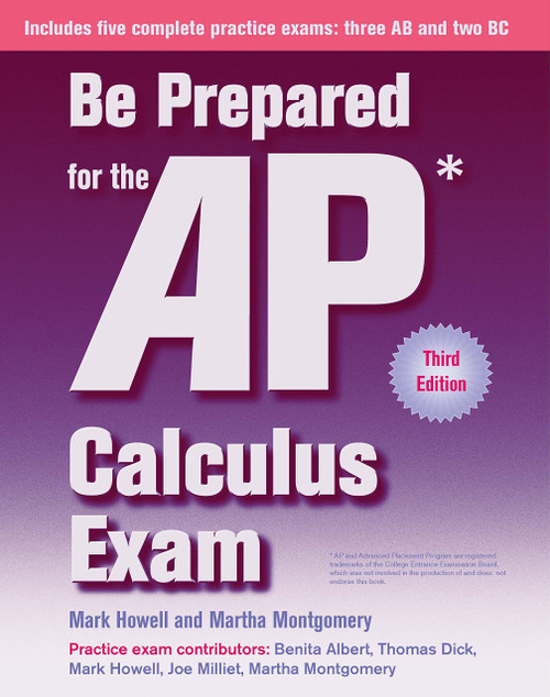 Be Prepared for the AP Calculus Exam