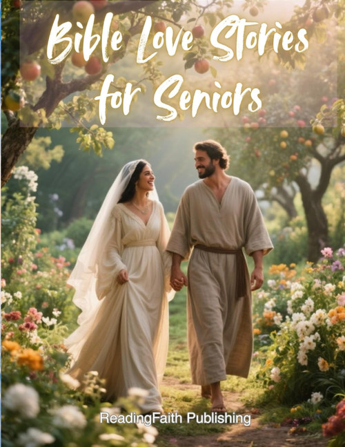Bible Love Stories for Seniors. A Christian Picture Book with Short and