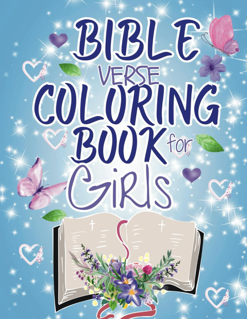 Bible Verse Coloring Book for Girls