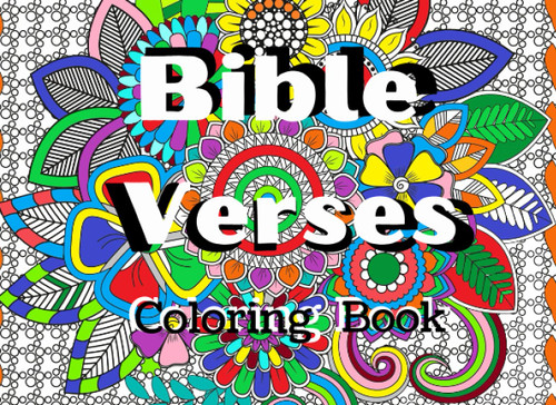 Bible Verses Coloring Book: Christian Inspirational & Motivational