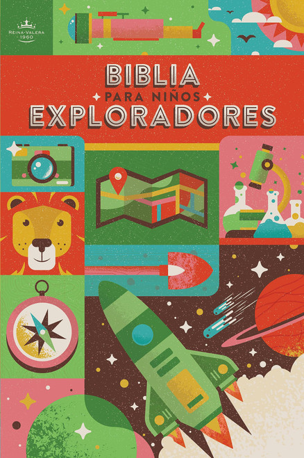 Biblia para niños exploradores, tapa dura / RVR 1960 Kid's explorer Bible