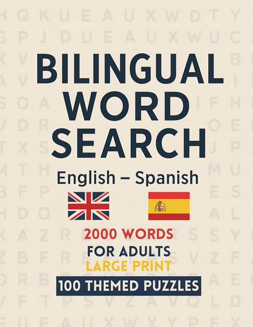 Bilingual Word Search English - Spanish