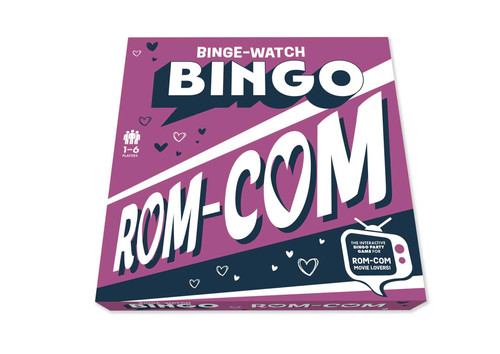Binge-Watch Bingo: Rom-Coms: A Game for Film & TV Lovers