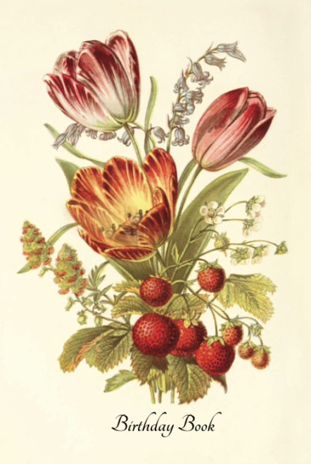 Birthday Book: A Vintage Floral Record Book For Birthdays