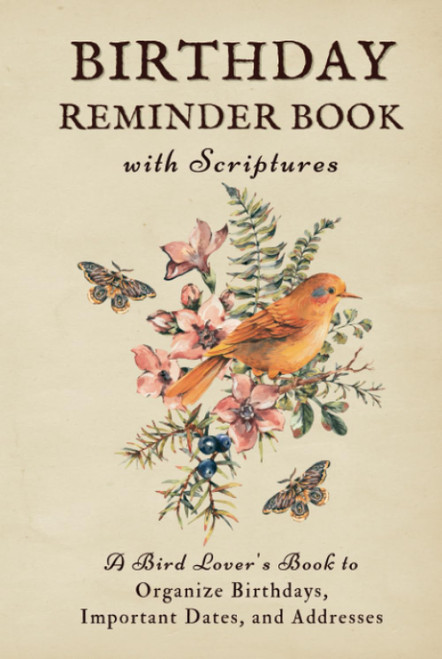 Birthday Reminder Book with Scriptures