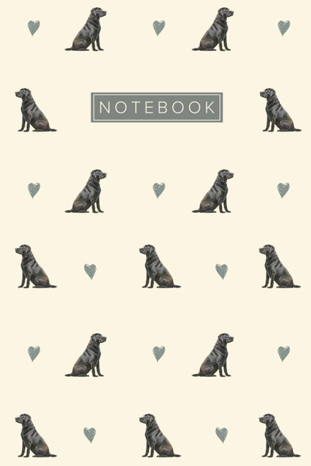 Black Labrador Retriever Notebook