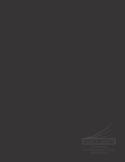 Blank Screenwriting Notebook: Write Your Own Movies