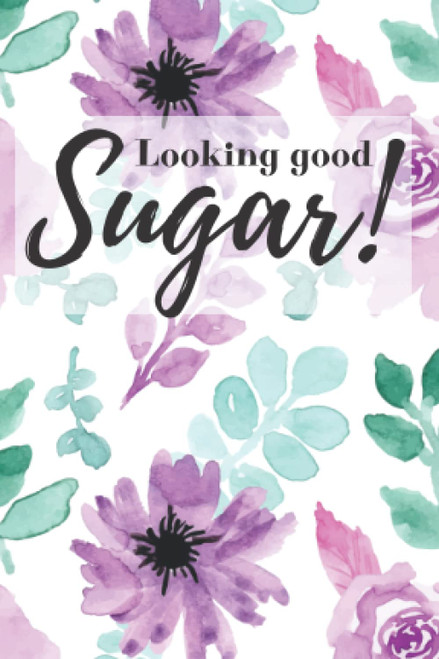 Blood Sugar Log Book Pocket Size: Daily Diabetes Glucose Tracker Journal