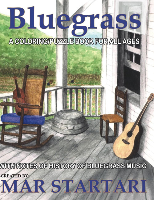 Bluegrass: A Coloring/Puzzle Book for All Ages