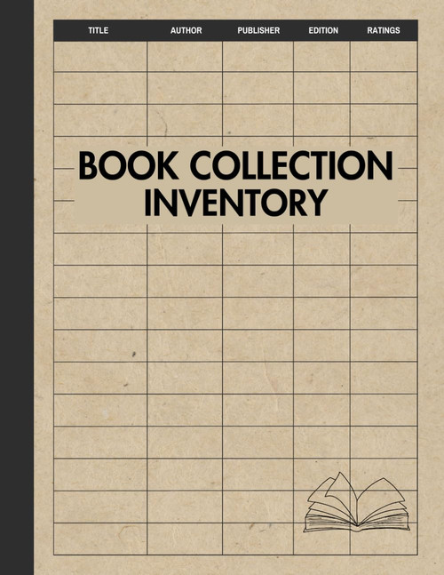 Book Collection Inventory: Log Book for Readers to Record and Track
