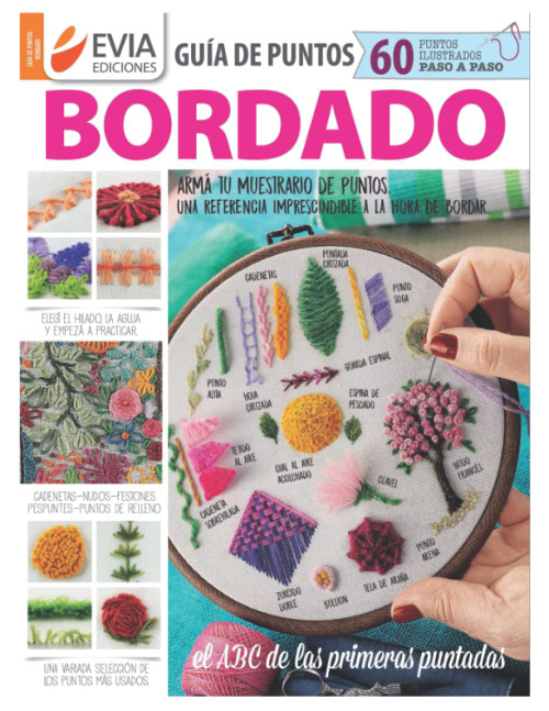 BORDADO: guía de puntos (Spanish Edition)