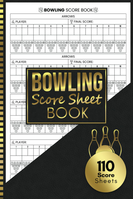 Bowling Score Book: Bowlers Score Notebook