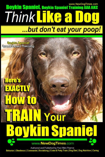 Boykin Spaniel, Boykin Spaniel Training AAA AKC