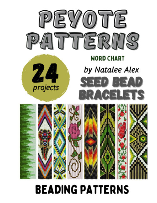 Bracelet Peyote Patterns - 24 designs